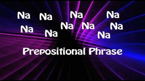 Prepositional Phrases and Prepositions Song - Educational Music Videos