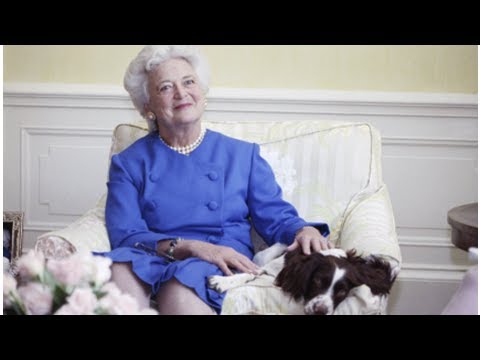Video: Barbara Bush je nejpřátelštější první dáma