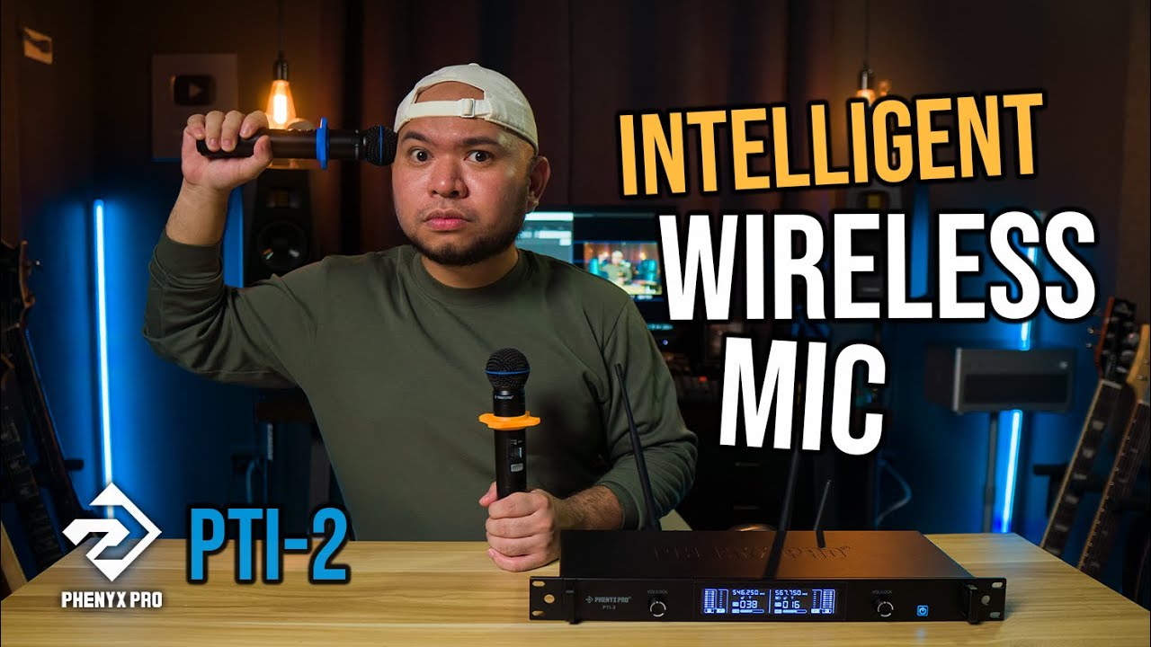 PTI-2 intelligent wireless microphone system