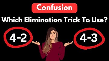 Elimination tricks for prelims| Don