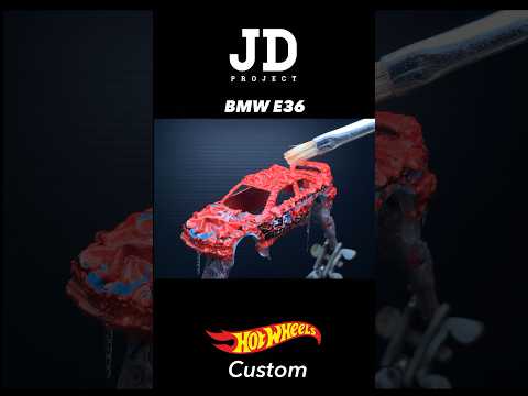 BMW E36 Gang Hotwheels Custom