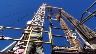 A Rig Career with Savanna Well Servicing North Dakota