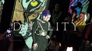 Sublime Synergy Showcases Presents DUALITY
DUALITY: Art and fashion show held in Clintonville Ohio.
Featuring the talents of Art For Bad Kids, Alexandria Jay, SOULVISION, ObsceneOnyx and Manifest Metanoia.
We are thrilled to share the highlights of the 2025 showcase presented by Sublime Synergy Showcases. This magical event brought together an incredible line up of designers and artists, creating vibrant tapestry of creativity and innovation. The runway came alive with with stunning designs that pushed the boundaries of fashion. Each piece told a story reflecting the theme of duality through unique perspectives. But thats Not all! The walls of the venue were adorned with breathtaking oaks from talented to an immersive installation by Alison which captivated everyone and added and extra layer to the magic of the evening. A massive thank you to all the wonderful helpers who contributed their time and energy to make this event a resounding success. Your support and passion truly made a difference. Dont miss out on the full experience! Check out this amazing video created by the one and only Hawke Trackler to help relive the magic of the night. Thanks to everyone who came and helped make this so much fun. See you next time! Sublime Synergy Showcases Presents DUALITY