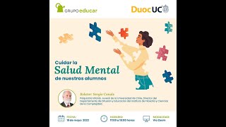 Seminario: Cuidar la salud mental de nuestros alumnos