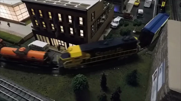 Highlandtown Train Garden DEC  2022 Video by Terry...