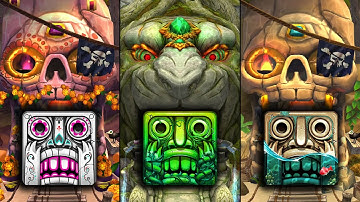 Temple Run 2 Spirits Cove Vs Temple Run 2 Lost Jungle Vs Temple Run 2 Pirate Cove - Endless Run