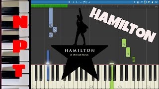 Video thumbnail of "Alexander Hamilton - Piano Tutorial"