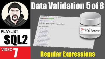MSSQL Data Validation Examples: Regular Expressions with LIKE Operator