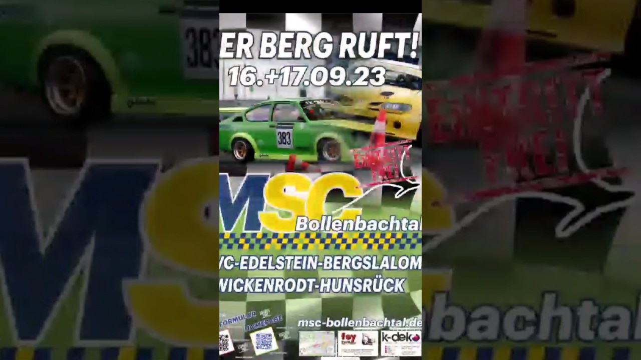 Edelstein Bergrennen 2023 Nennen! Nennen! Nennen!