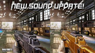 NEW GUN SOUND UPDATE in COD MOBILE! (SEASON 8 UPDATE)