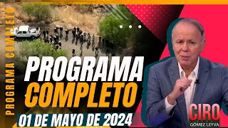 Restos óseos hallados en CDMX no son humanos | Ciro Gómez Leyva | Programa Completo 1/mayo/2024