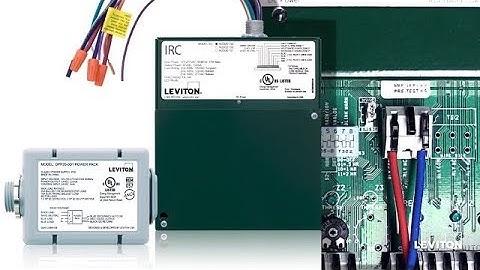 Leviton IRC: How to Wire a Power Pack
