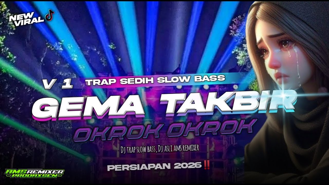 DJ GEMA TAKBIR PERSIAPAN 2026 || STYLE TRAP SLOW BASS BATTLE OKROK OKROK‼️