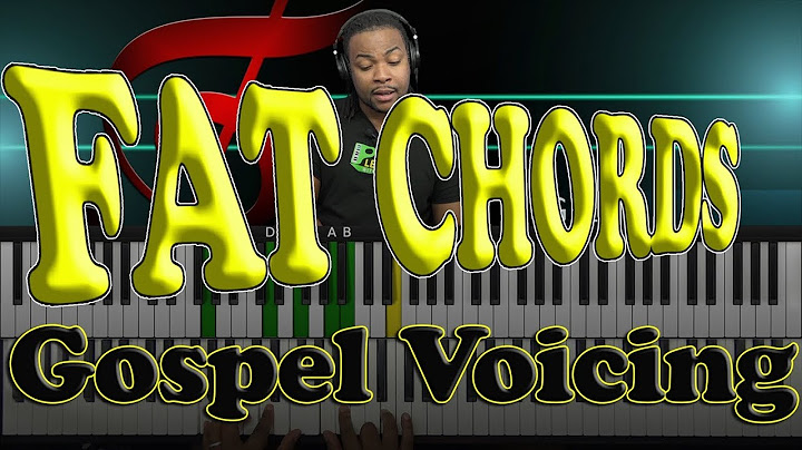 Fat Chords - How to voice 9th, 11th, & 13th Chords