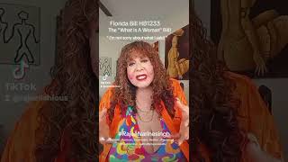 HB1233 The"WHAT IS A WOMAN" Bill! I'm not sorry I said it! #florida #antitrans #usa #liberty