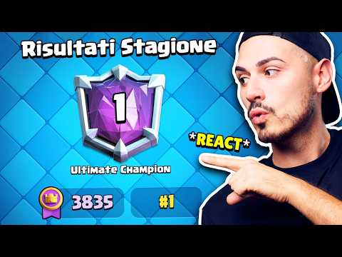 WORLD #1 in END SEASON... EPIC MATCHES on CLASH ROYALE!