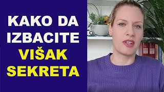 Kako da izbacite VIŠAK SLUZI (sekreta) iz disajnih puteva + BONUS recept /dr Bojana Mandić