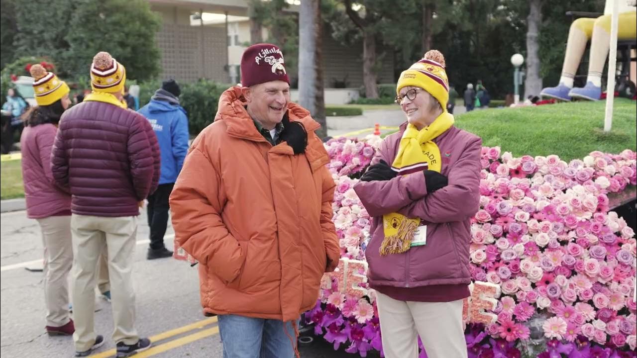 Shriners Children's Float, Back in the Game, at the 2023 Rose Parade