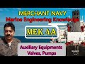 Auxilliary equipment instruments in engine rm  mek 4a  explanation  marine engineering knowledge