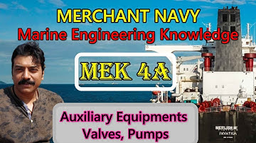 Auxilliary Equipment, Instruments in Engine Rm / MEK 4a / explanation / Marine Engineering Knowledge