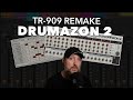 Making techno with the tr909 virtual drum machine emulation drumazon 2