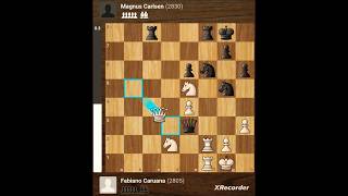 Fabiano Caruana vs Magnus Calrsen #xadrez #chess #curiosidades #chessgame