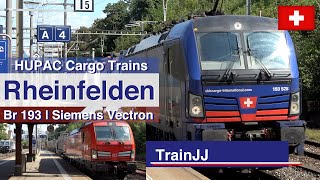 HUPAC Cargo trains Rheinfelden | SBB Cargo International SBB 193 Vectron | DB Cargo Br 193 - Br 185