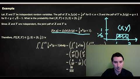 Independent Continuous Random Variables