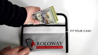 ROLOWAY FIREPROOF BAG SET 5*8 inches
