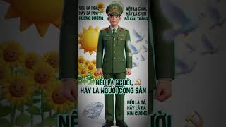 Nếu là người, hãy là người Cộng sản 🇻🇳#bodoi #qdnd #bodoicuho #thinhhanh