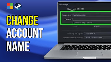 How to Change Steam Account Name (LATEST GUIDE)