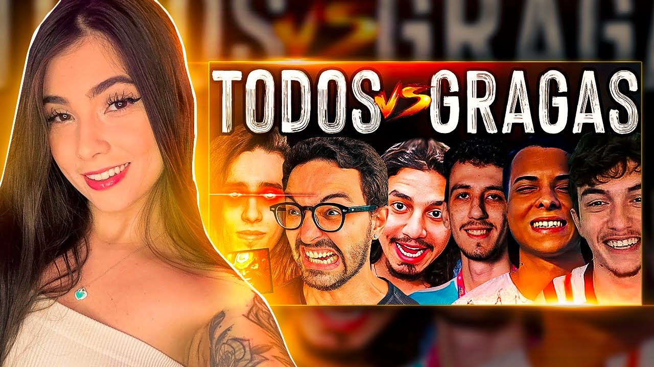 Reagindo a 1 GRAGAS DE HACK vs 5 MAROMBAS