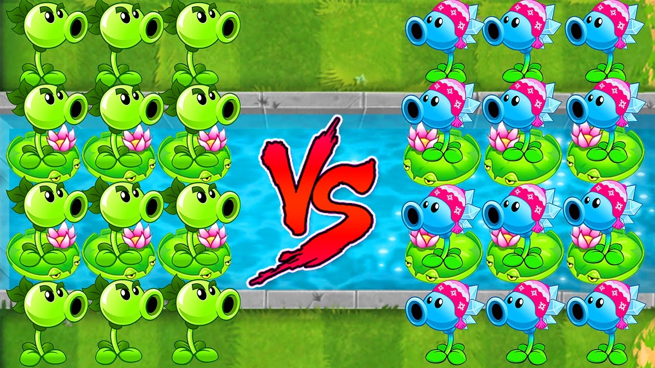 Plants vs Zombies 2 PC - Snow Pea and Repeater vs Gargantuar/ PvZ Gameplay  - video Dailymotion