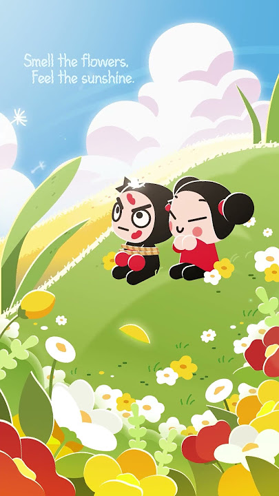 Pucca’s 'no escape' flower picnic🌸