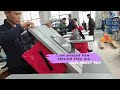 Production line of table saws in the factory of zhejiangzhibiao