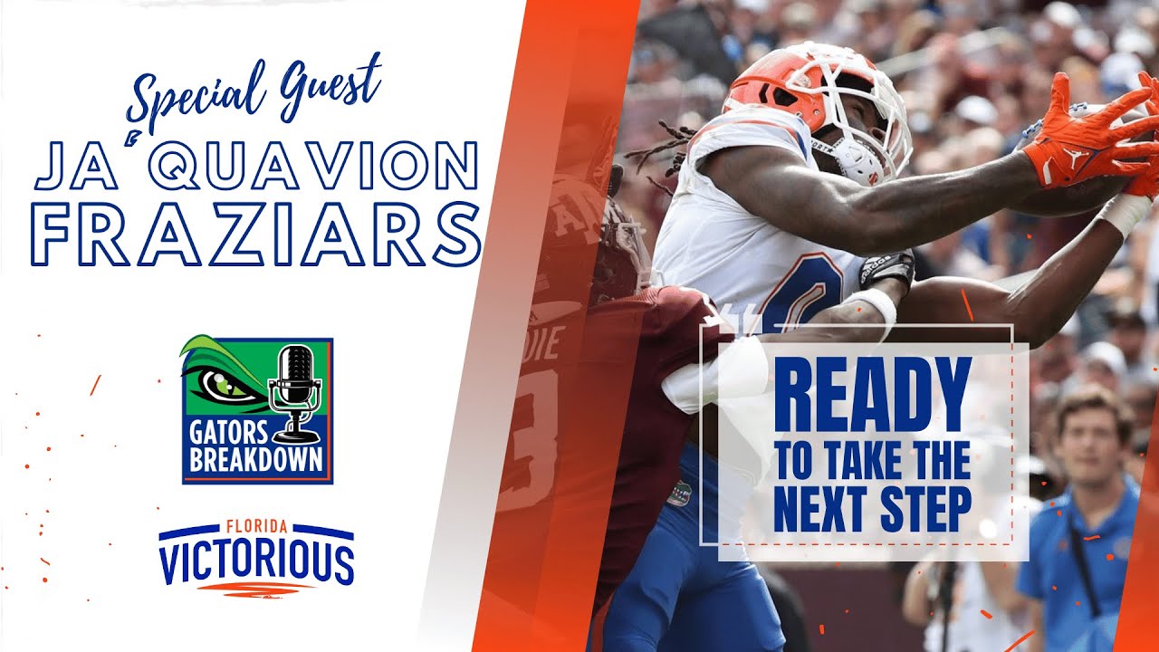 Gators WR Ja’Quavion Fraziars says WRs are ready to take next step with more opportunity YouTube