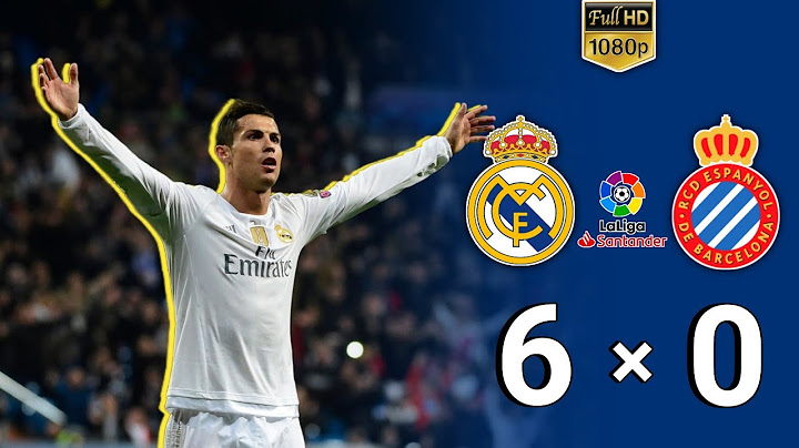 جن جنون فهد العتيبي | ملخص مباراه ريال مدريد × اسبانيول 6-0 ◄ الدوري الاسباني 2015-2016 HP