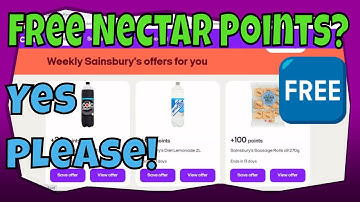Free Nectar Points - Free Stuff Tips