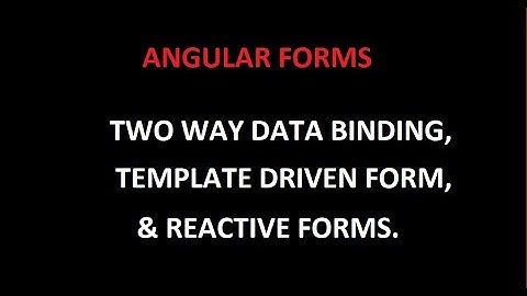 Angular forms