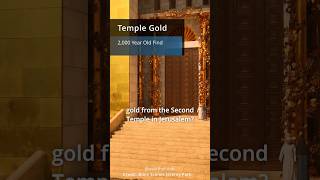 Jewish Temple Gold Found! 2000 years old