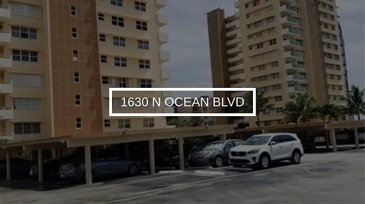 1630 N Ocean Blvd | Pompano Beach Real Estate