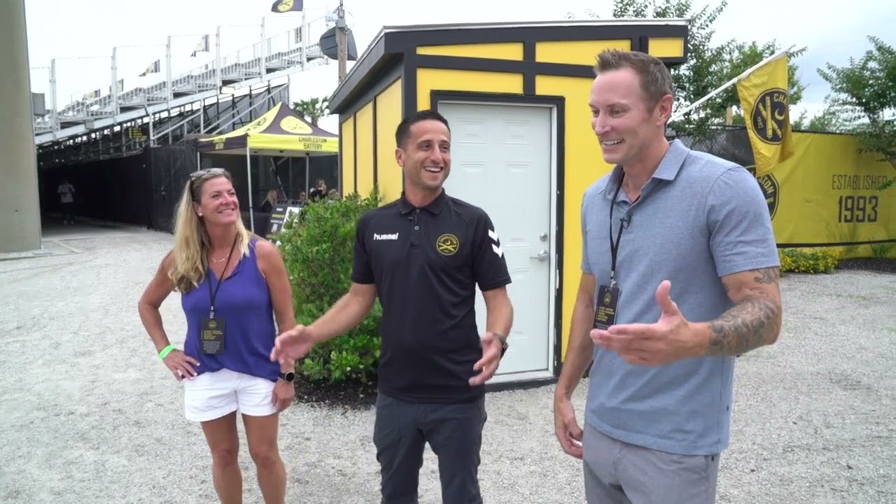 Catch The Charleston Battery Soccer Team In Action On "Selling Charleston"!