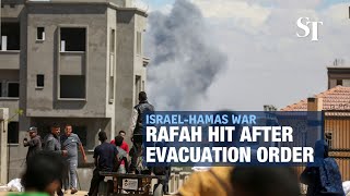 Israel strikes Rafah after evacuation order, say Gaza residents
