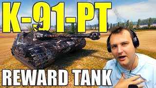 K-91-PT: Battle Pass Beast - Agile, Camouflaged, and Deadly! | World of Tanks