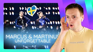 MARCUS & MARTINUS with "Unforgettable" at Melodifestivalen 2024: I reacted to their live performance