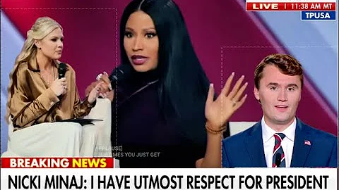 Nicki Minaj says JD Vance and Pres. Trumps, are just like us, as she supports JD VANCE 2028 for Pres