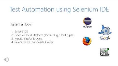 Testing Web Application Using Selenium IDE