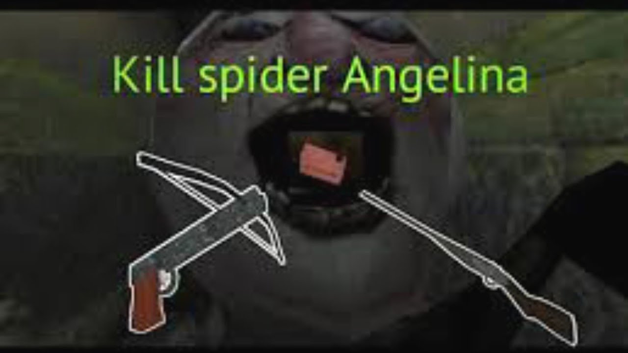 How to kill spider Angelina || Granny gameplay || 
