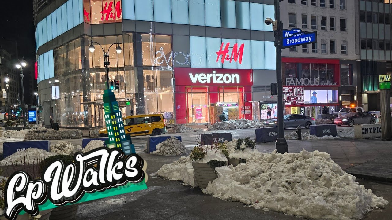 LPWalks Live Late Night Walk New York City🗽(February 3, 2026)