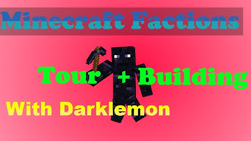 Minecraft Factions || Faction Tour + Base Building!!! EP 1